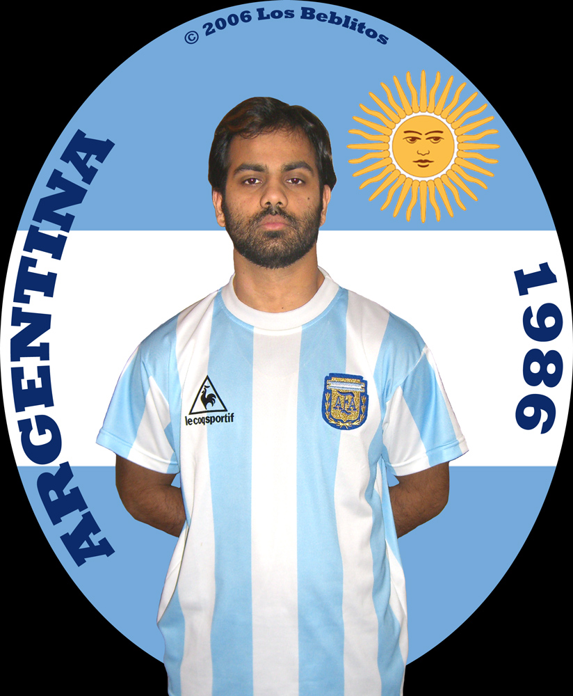 Argentina Home Kit 1986