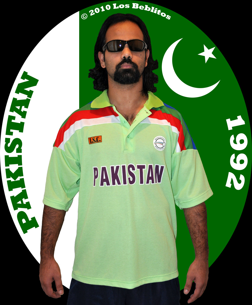 pakistan 92 world cup jersey