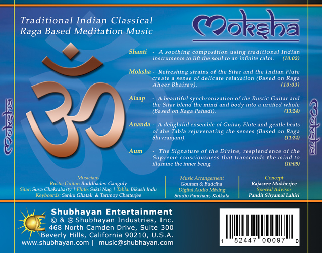 Moksha - Back Cover