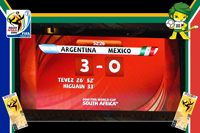 Argentina vs Mexico - World Cup 2010