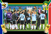Argentina vs Nigeria - World Cup 2010