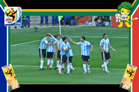 Argentina vs South Korea - World Cup 2010