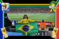 Brazil vs Cote D'ivoire - World Cup 2010