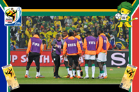 Brazil vs Cote D'ivoire - World Cup 2010