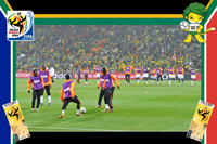 Brazil vs Cote D'ivoire - World Cup 2010