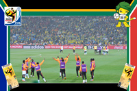 Brazil vs Cote D'ivoire - World Cup 2010