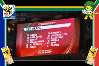 Brazil vs Cote D'ivoire - World Cup 2010