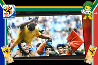 Brazil vs Cote D'ivoire - World Cup 2010