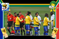 Brazil vs Cote D'ivoire - World Cup 2010