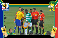 Brazil vs Cote D'ivoire - World Cup 2010