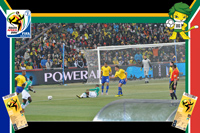 Brazil vs Cote D'ivoire - World Cup 2010