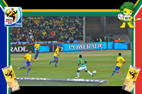 Brazil vs Cote D'ivoire - World Cup 2010