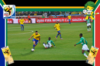 Brazil vs Cote D'ivoire - World Cup 2010
