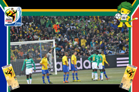 Brazil vs Cote D'ivoire - World Cup 2010