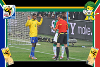 Brazil vs Cote D'ivoire - World Cup 2010