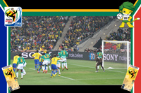 Brazil vs Cote D'ivoire - World Cup 2010