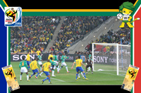 Brazil vs Cote D'ivoire - World Cup 2010