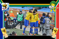 Brazil vs Cote D'ivoire - World Cup 2010