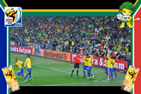 Brazil vs Cote D'ivoire - World Cup 2010