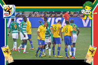 Brazil vs Cote D'ivoire - World Cup 2010