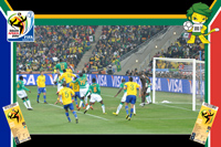 Brazil vs Cote D'ivoire - World Cup 2010