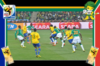 Brazil vs Cote D'ivoire - World Cup 2010