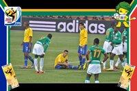 Brazil vs Cote D'ivoire - World Cup 2010