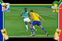 Brazil vs Cote D'ivoire - World Cup 2010