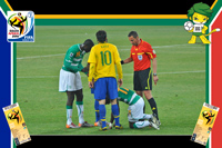 Brazil vs Cote D'ivoire - World Cup 2010
