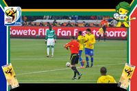 Brazil vs Cote D'ivoire - World Cup 2010