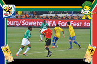 Brazil vs Cote D'ivoire - World Cup 2010