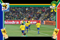 Brazil vs Cote D'ivoire - World Cup 2010