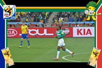 Brazil vs Cote D'ivoire - World Cup 2010