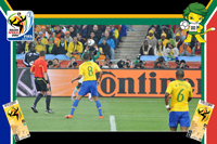 Brazil vs Cote D'ivoire - World Cup 2010