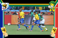 Brazil vs Cote D'ivoire - World Cup 2010