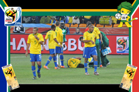 Brazil vs Cote D'ivoire - World Cup 2010