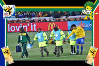 Brazil vs Cote D'ivoire - World Cup 2010