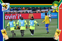 Brazil vs Cote D'ivoire - World Cup 2010
