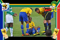 Brazil vs Cote D'ivoire - World Cup 2010