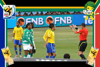 Brazil vs Cote D'ivoire - World Cup 2010