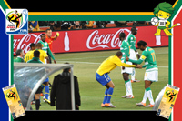 Brazil vs Cote D'ivoire - World Cup 2010