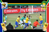 Brazil vs Cote D'ivoire - World Cup 2010