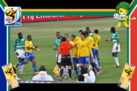Brazil vs Cote D'ivoire - World Cup 2010
