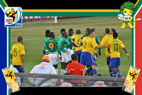 Brazil vs Cote D'ivoire - World Cup 2010