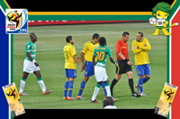 Brazil vs Cote D'ivoire - World Cup 2010