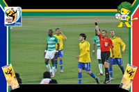 Brazil vs Cote D'ivoire - World Cup 2010
