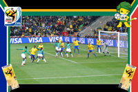 Brazil vs Cote D'ivoire - World Cup 2010