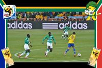 Brazil vs Cote D'ivoire - World Cup 2010