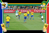 Brazil vs Cote D'ivoire - World Cup 2010