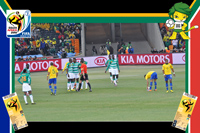 Brazil vs Cote D'ivoire - World Cup 2010